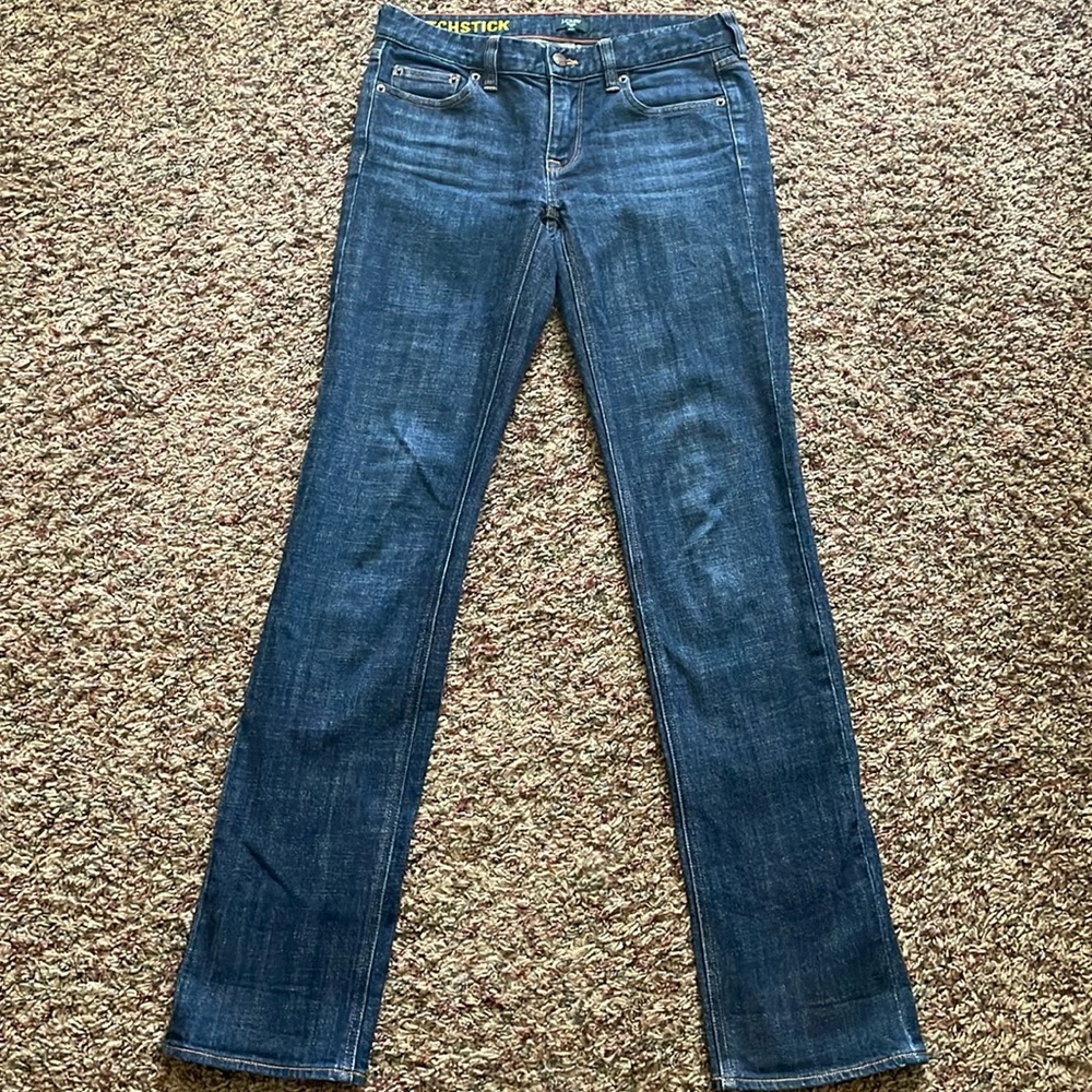J Crew Matchstick Jeans size 26R